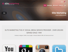 Tablet Screenshot of elitesocial.net